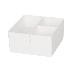 4PC PLASTIC ORGANIZER