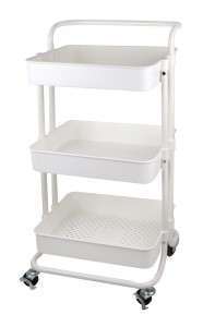 3 LAYERS ORGANIZOR SHELF WITH WHEELS