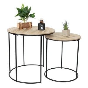 set of 2 side table