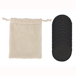 BAMBOO CHARCOAL MAKEUP REMOVER PAD